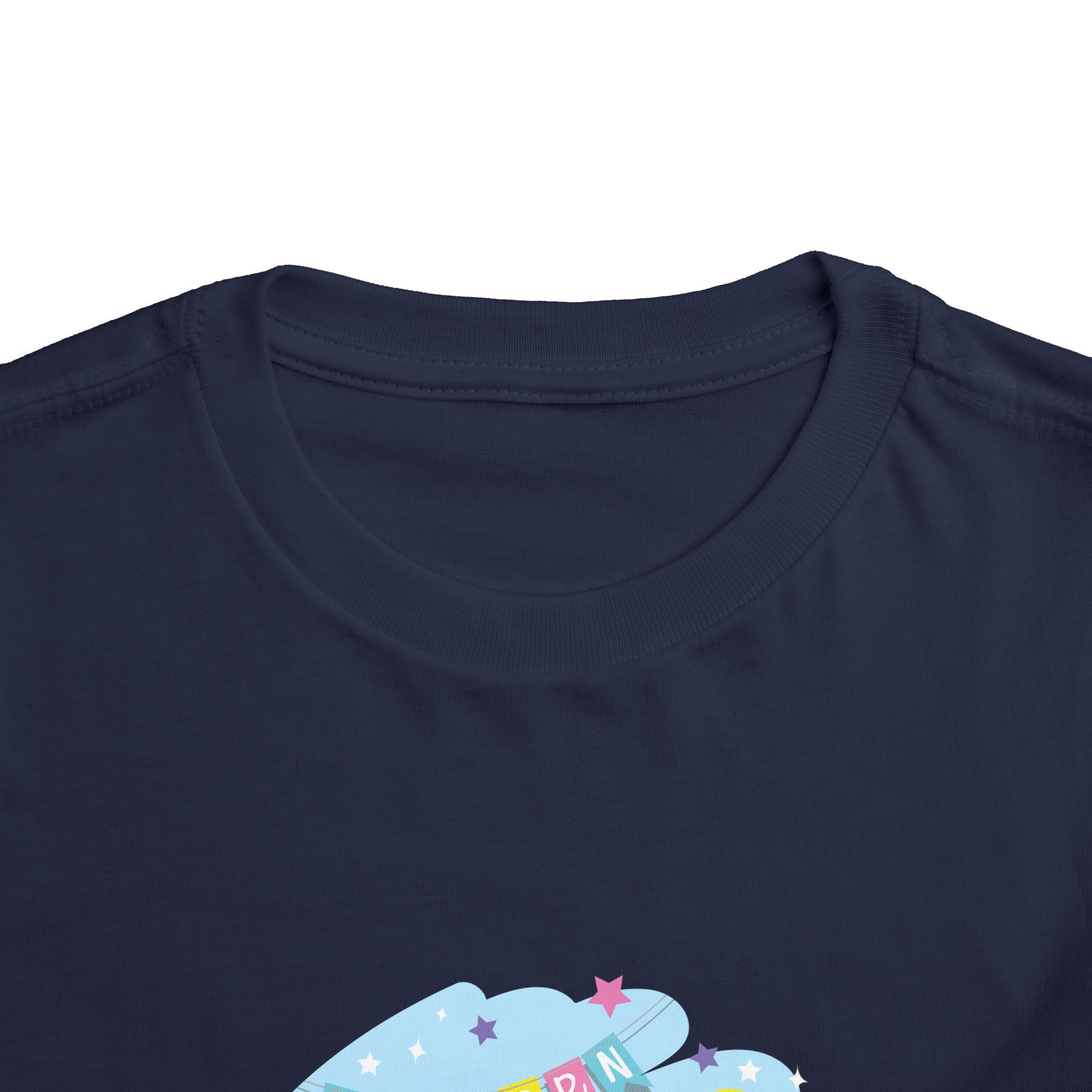 Cute Unicorn Friends on Cloud Toddler T-Shirt – Adorable Birthday Graphic Tee for Kids, Boys & Girls. - Image 15