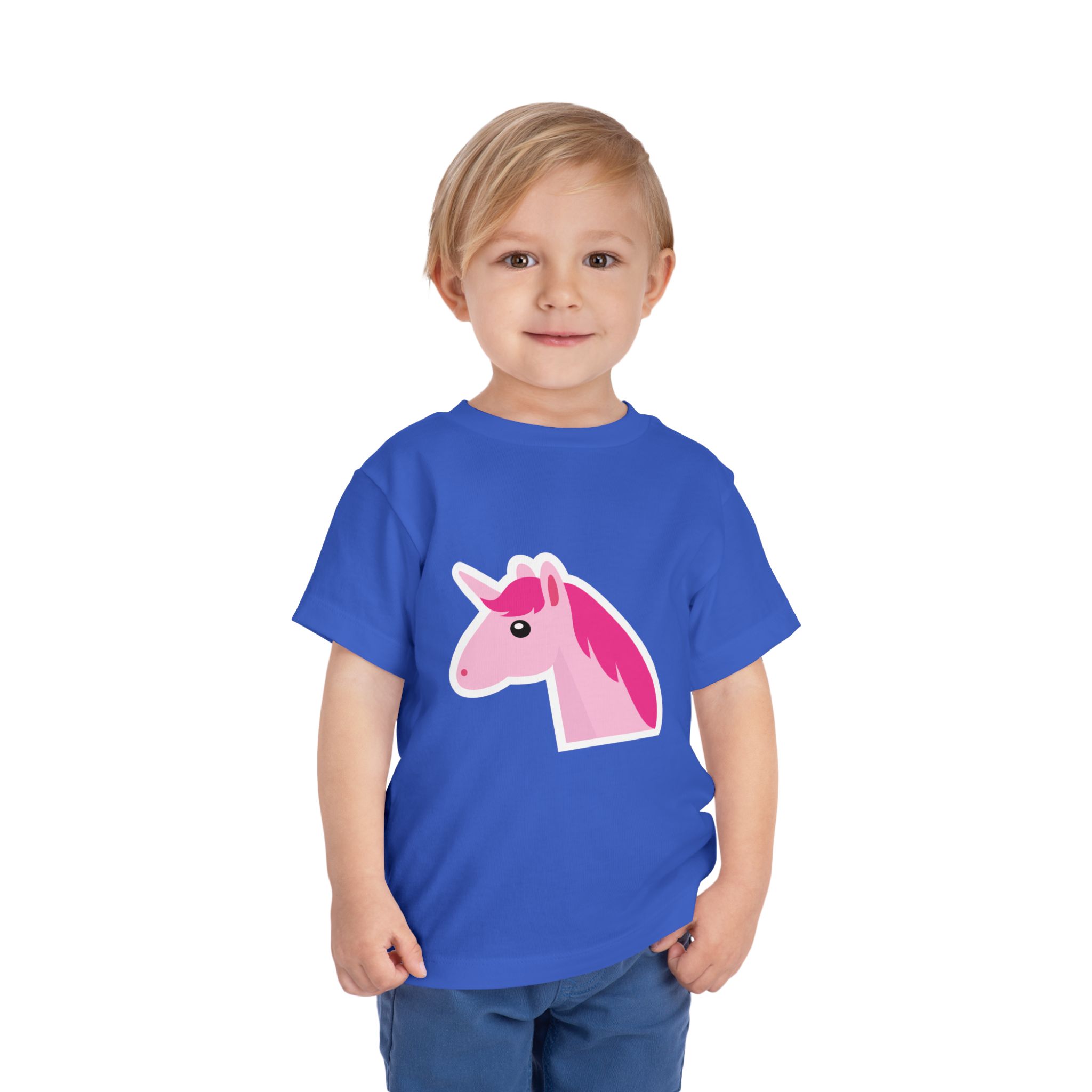 Pink Unicorn Toddler T-Shirt – Cute Magical Horse Graphic Tee for Kids, Boys & Girls. - Image 18