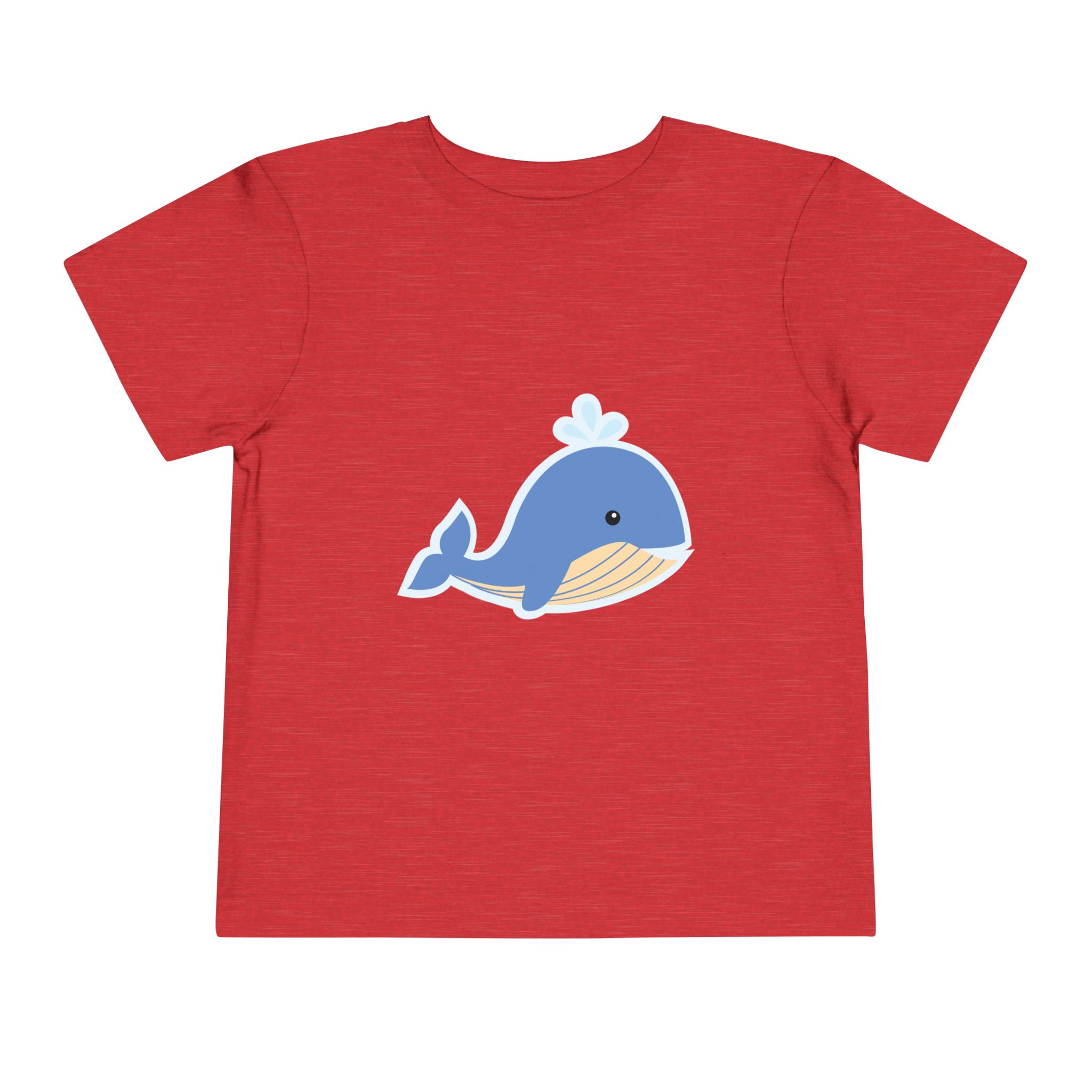 Cute Blue Whale Toddler T-Shirt – Cartoon Ocean Animal Graphic Tee for Kids, Boys & Girls. - Image 25