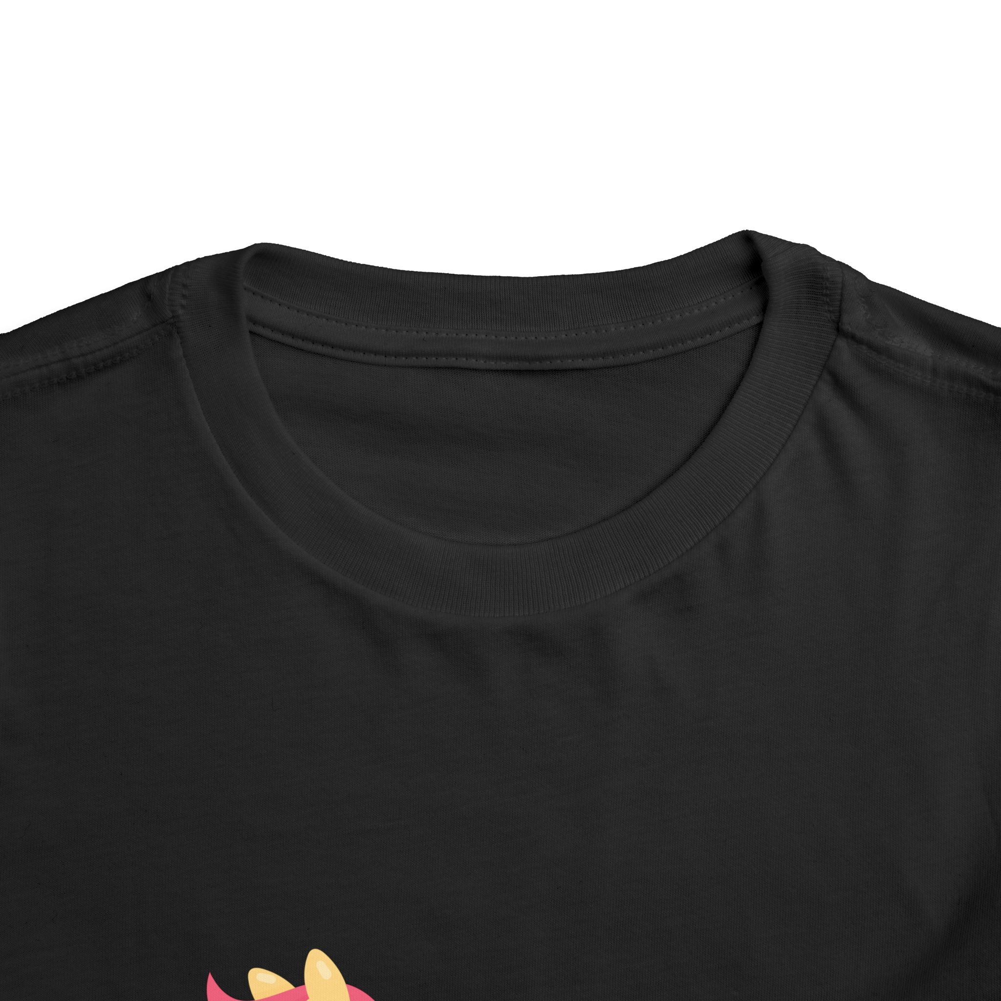 Cute Pastel Rocking Horse Toddler T-Shirt – Adorable Kids Graphic Tee for Babies, Boys & Girls. - Image 3