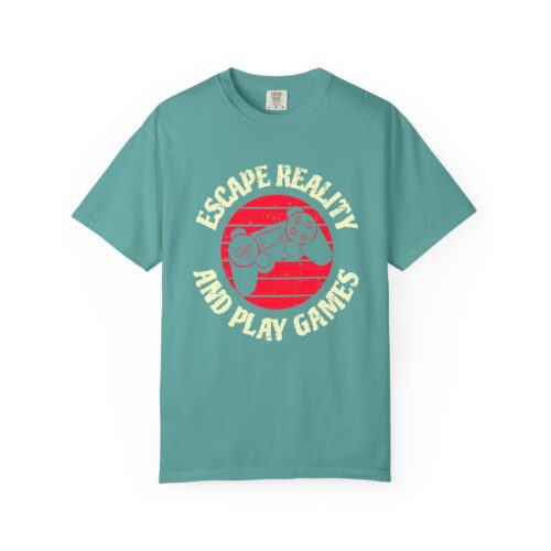 Escape Reality and Play Games T-Shirt – Funny Gamer Graphic Tee for Video Game Lovers, Gamers & Gaming Enthusiasts. - Image 17