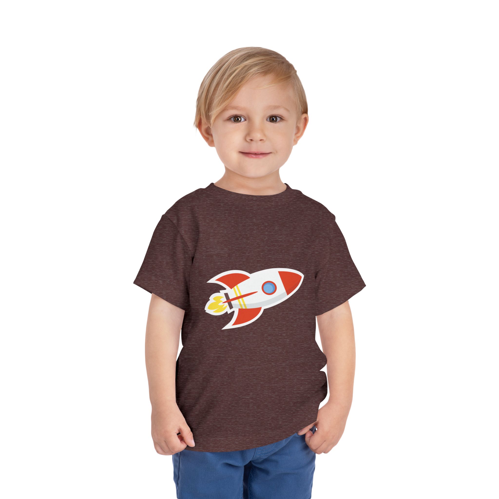 Cute Space Rocket Toddler T-Shirt – Fun Space Adventure Graphic Tee for Kids, Boys & Girls. - Image 26