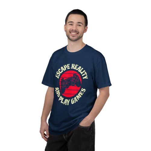 Escape Reality and Play Games T-Shirt – Funny Gamer Graphic Tee for Video Game Lovers, Gamers & Gaming Enthusiasts. - Image 43