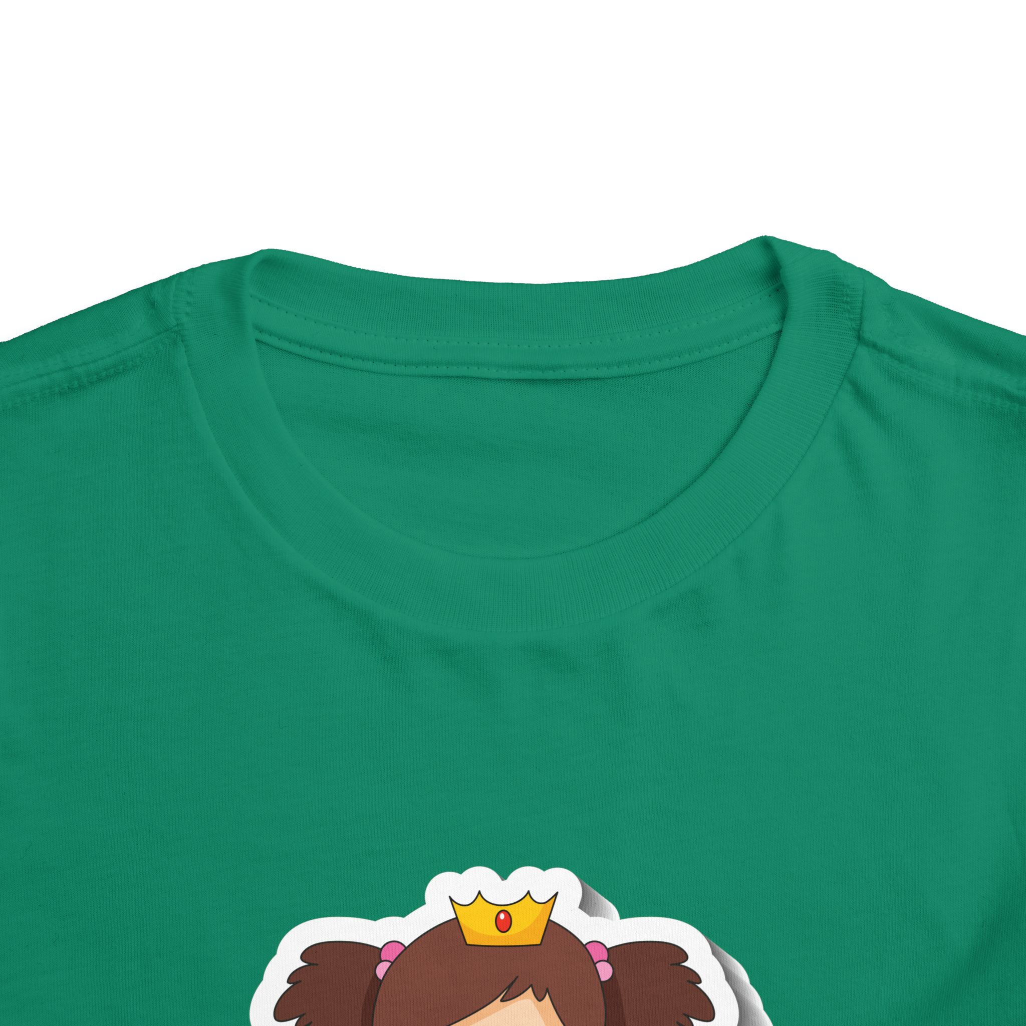Cute Cartoon Princess Crown Toddler T-Shirt – Adorable Princess Graphic Tee for Kids, Boys & Girls. - Image 19