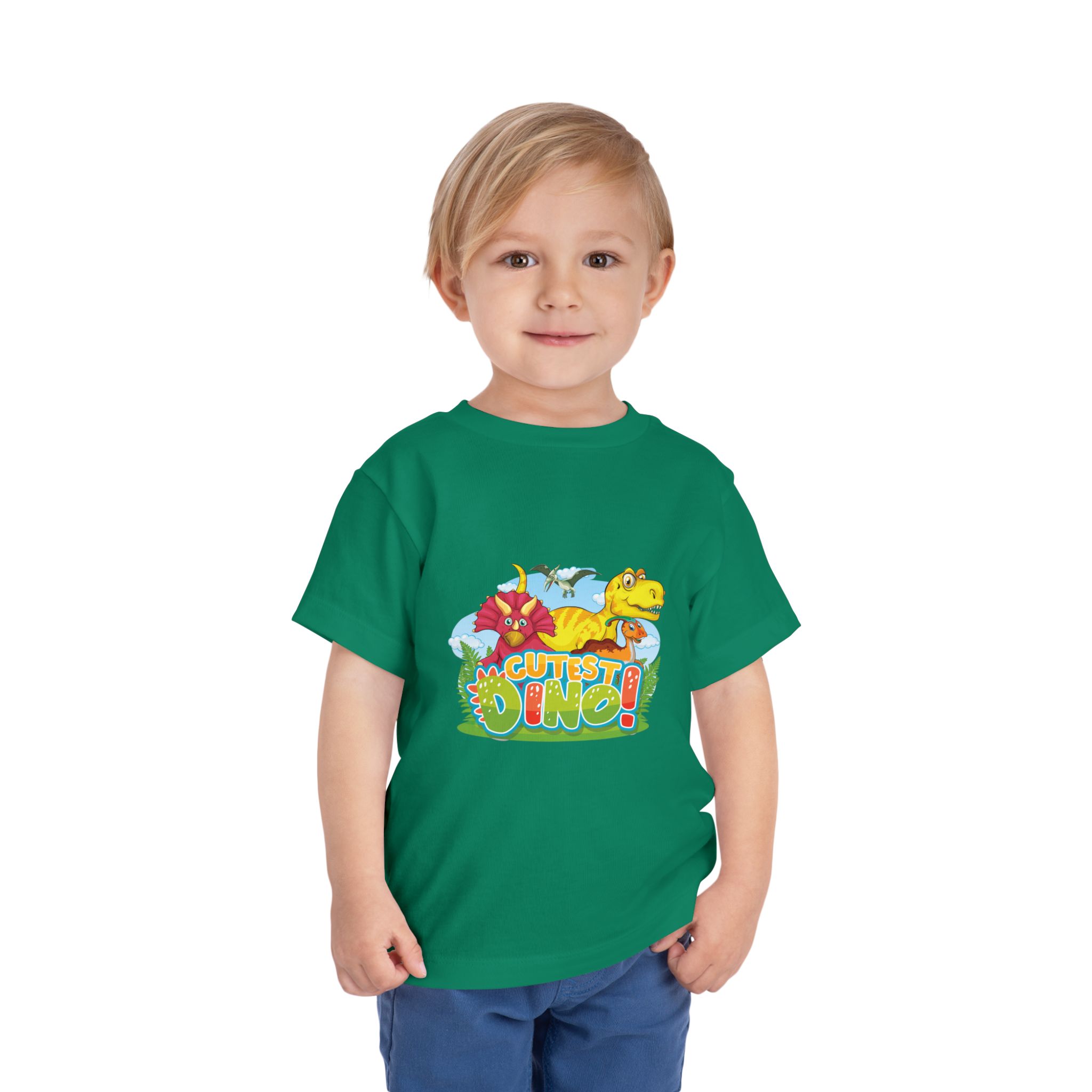 Cutest Dino Toddler T-Shirt – Colorful Dinosaur Graphic Tee for Kids, Boys & Girls. - Image 18