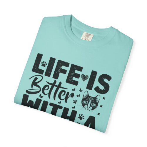 Life Is Better With A Cat lover T-Shirt. - Image 34