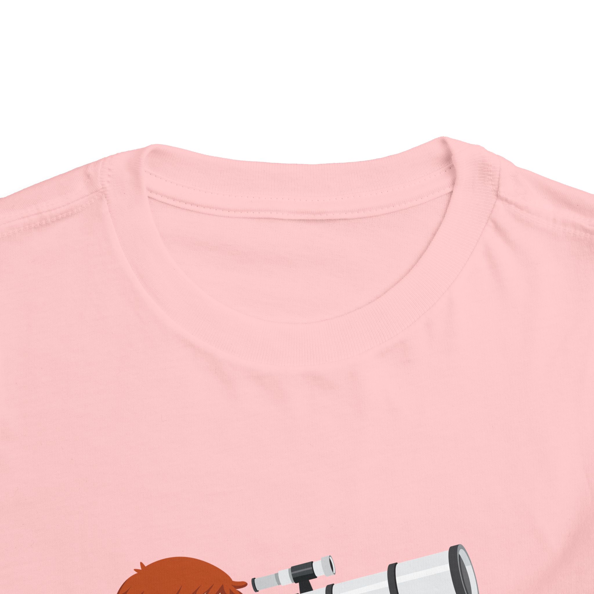 Little Astronomer Telescope Toddler T-Shirt – Cute Space Science Graphic Tee for Kids, Boys & Girls. - Image 27