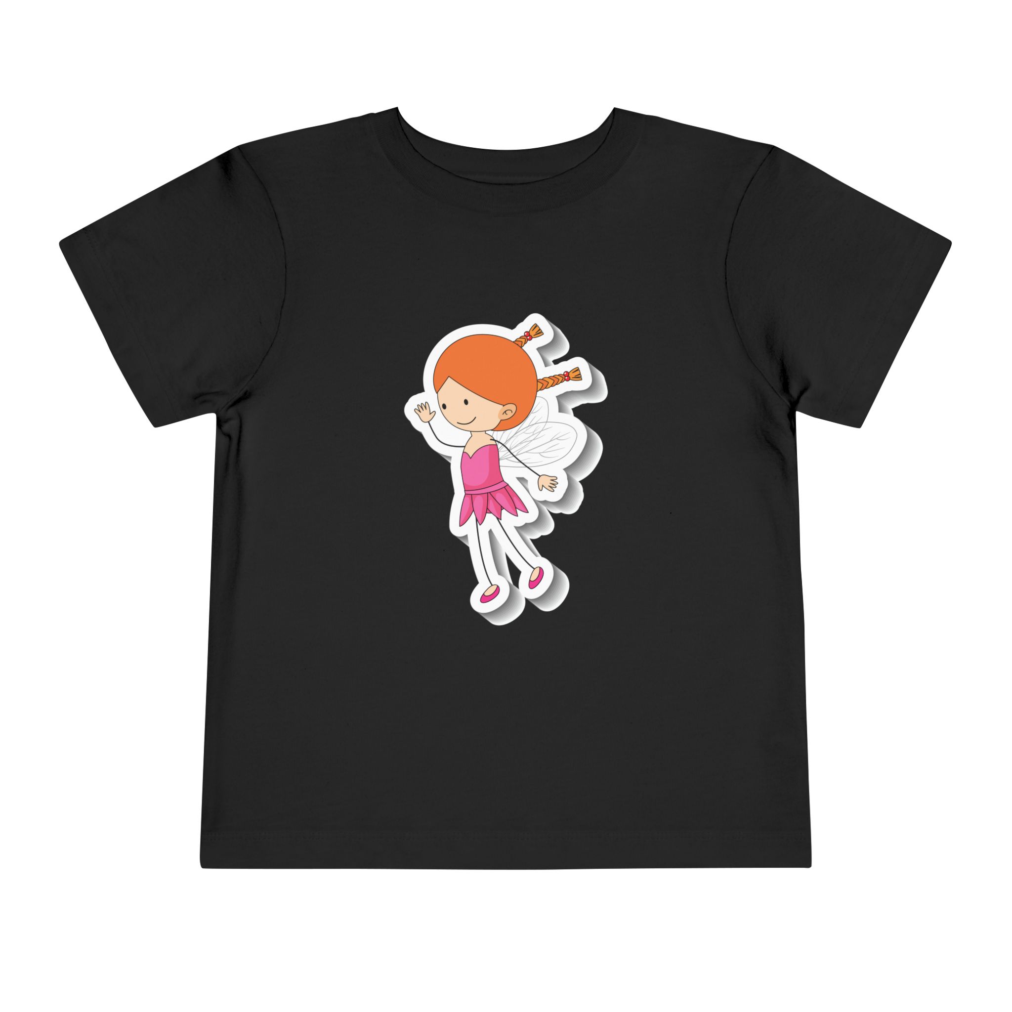 Cute Dancing Fairy Girl Toddler T-Shirt – Adorable Magical Graphic Tee for Kids, Boys & Girls. - Image 9