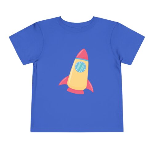 Cute Colorful Space Rocket Toddler T-Shirt – Fun Space Adventure Graphic Tee for Kids, Boys & Girls. - Image 13