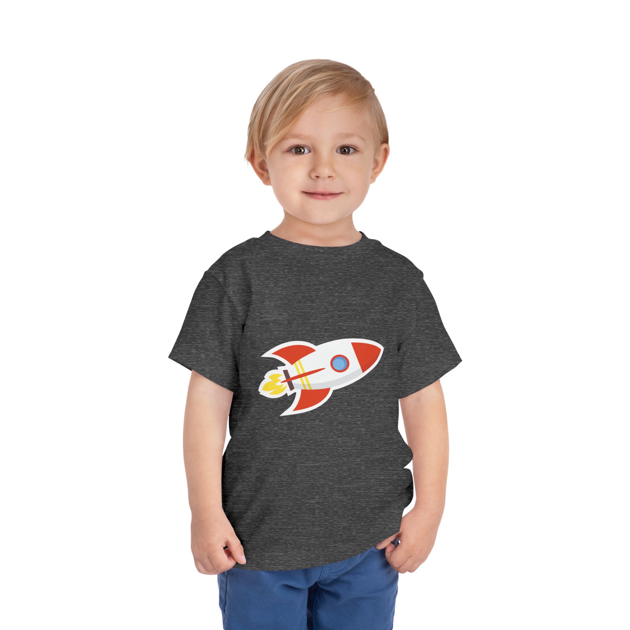 Cute Space Rocket Toddler T-Shirt – Fun Space Adventure Graphic Tee for Kids, Boys & Girls. - Image 22
