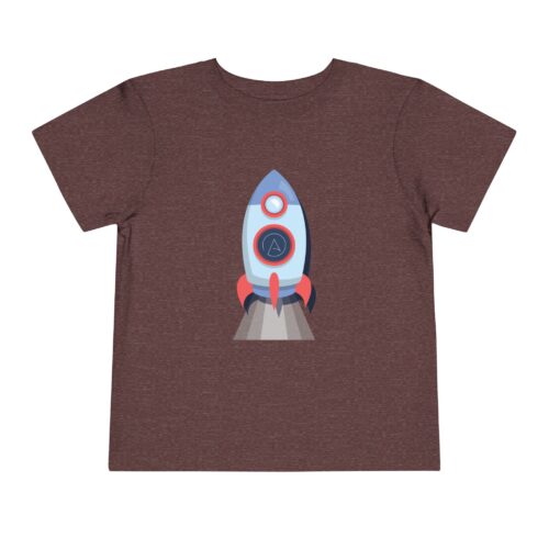 Cute Rocket Launch Space Toddler T-Shirt – Fun Space Adventure Graphic Tee for Kids, Boys & Girls. - Image 1