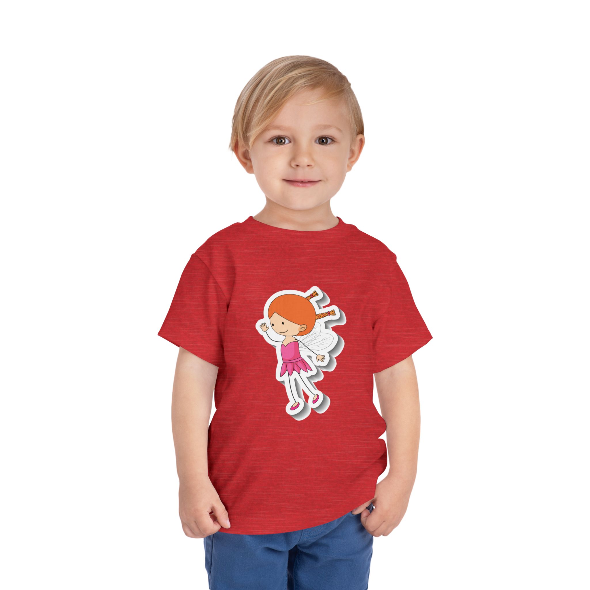 Cute Dancing Fairy Girl Toddler T-Shirt – Adorable Magical Graphic Tee for Kids, Boys & Girls. - Image 26