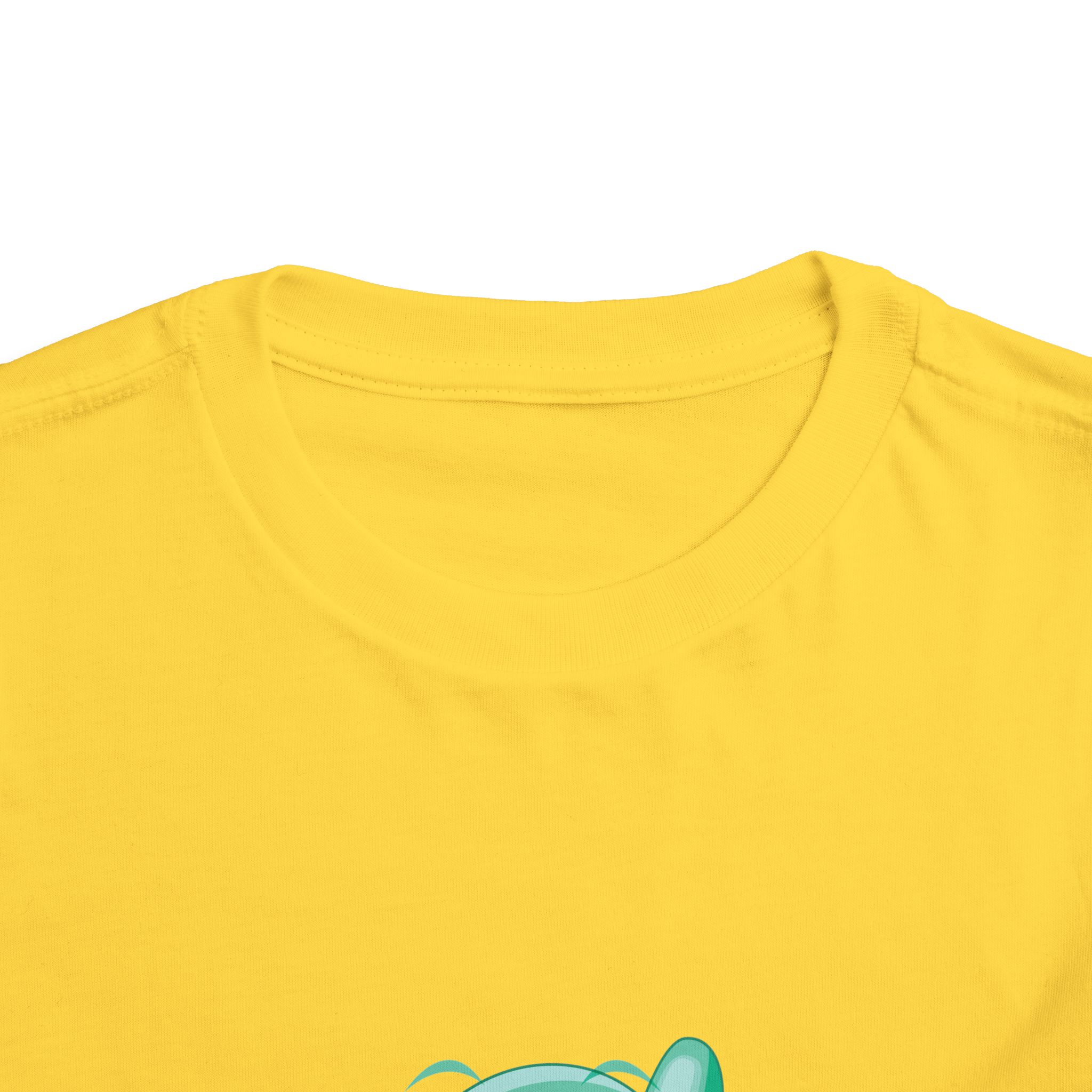 Cute Confident Green Bird Toddler T-Shirt – Adorable Cartoon Bird Graphic Tee for Kids, Boys & Girls. - Image 11