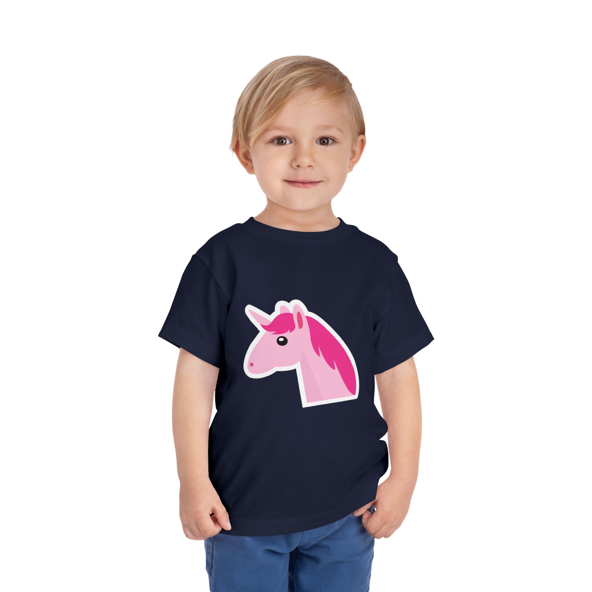 Pink Unicorn Toddler T-Shirt – Cute Magical Horse Graphic Tee for Kids, Boys & Girls. - Image 22