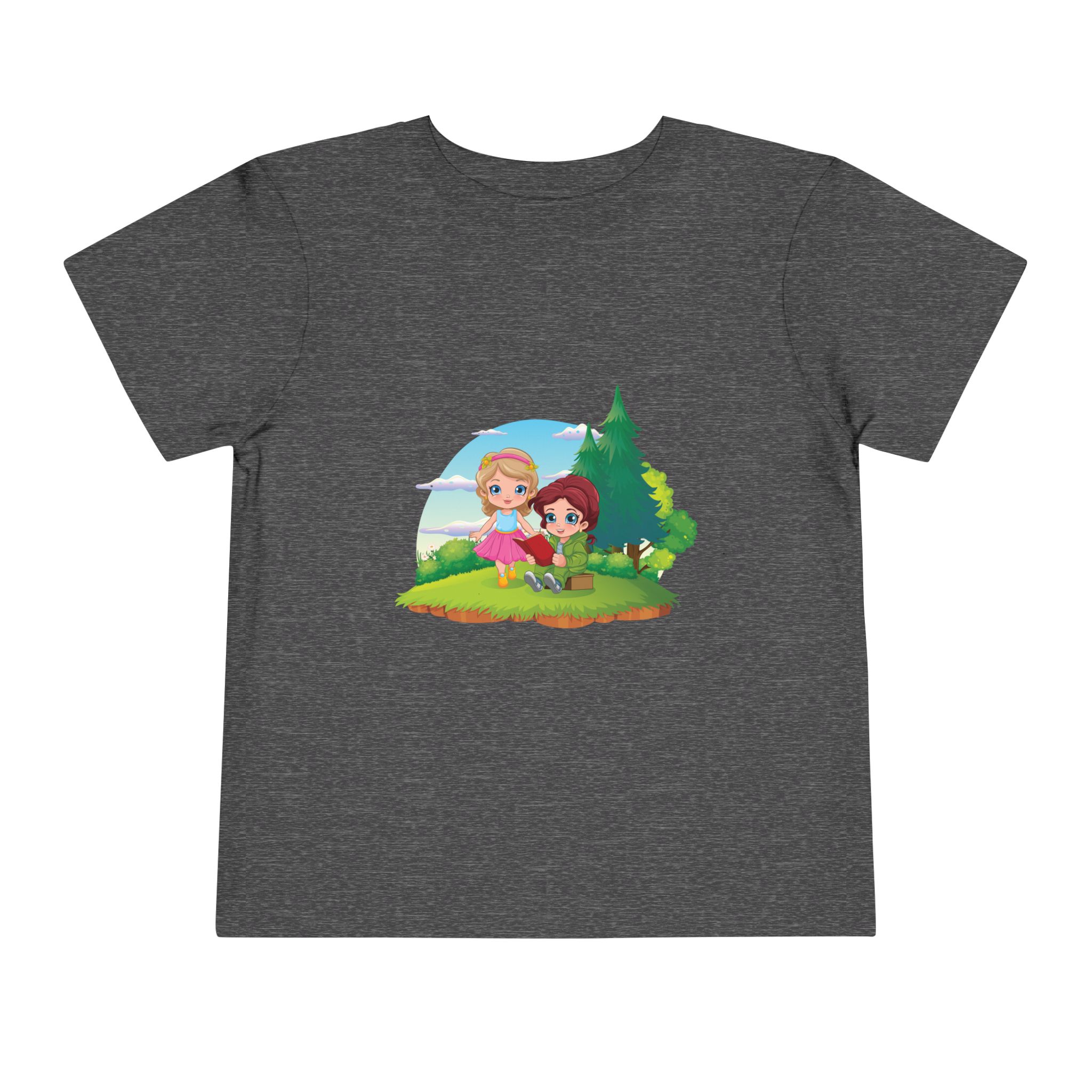 Princess Adventure Toddler T-Shirt – Cute Forest Friends Graphic Tee for Kids, Boys & Girls. - Image 21