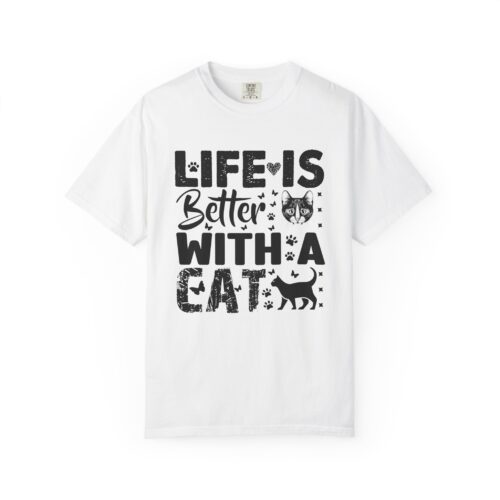 Life Is Better With A Cat lover T-Shirt. - Image 9