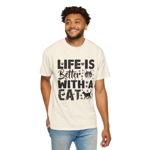 Life Is Better With A Cat lover T-Shirt. - Image 23