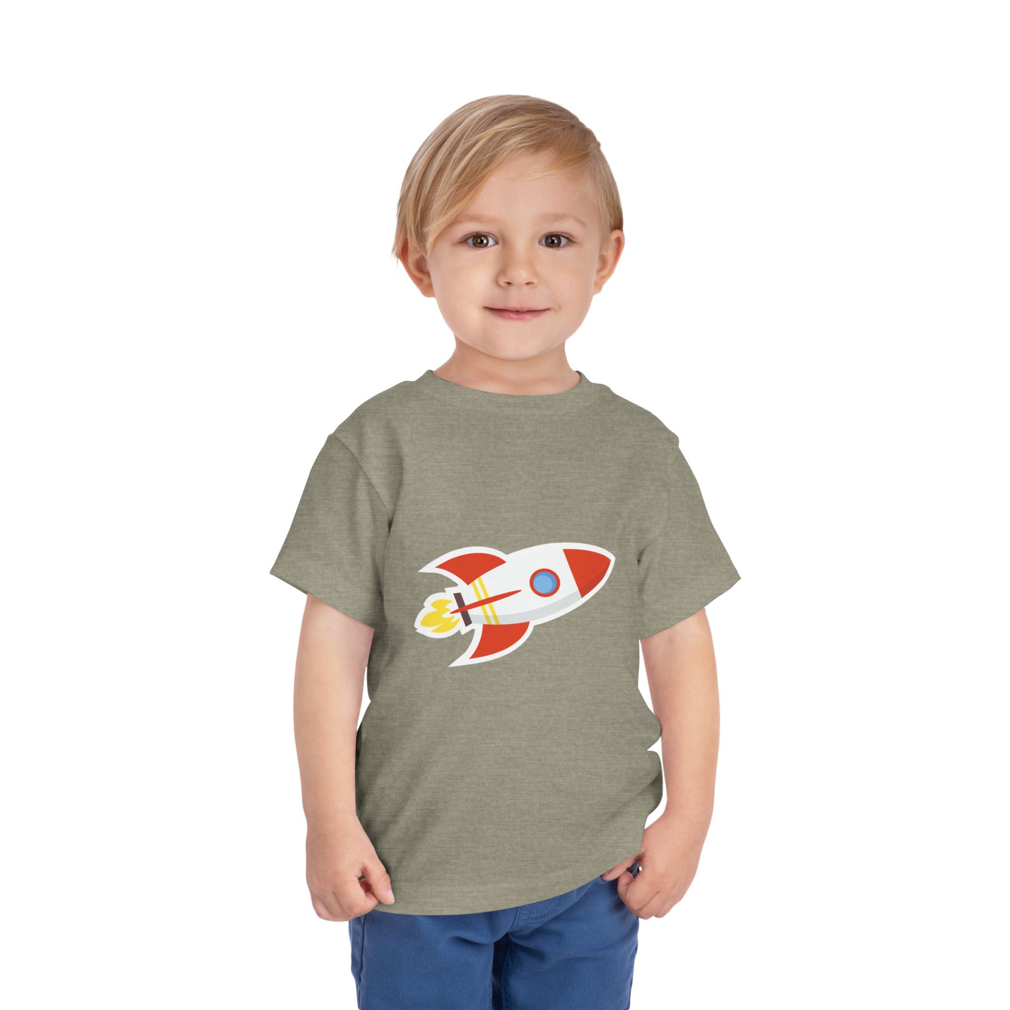 Cute Space Rocket Toddler T-Shirt – Fun Space Adventure Graphic Tee for Kids, Boys & Girls. - Image 10