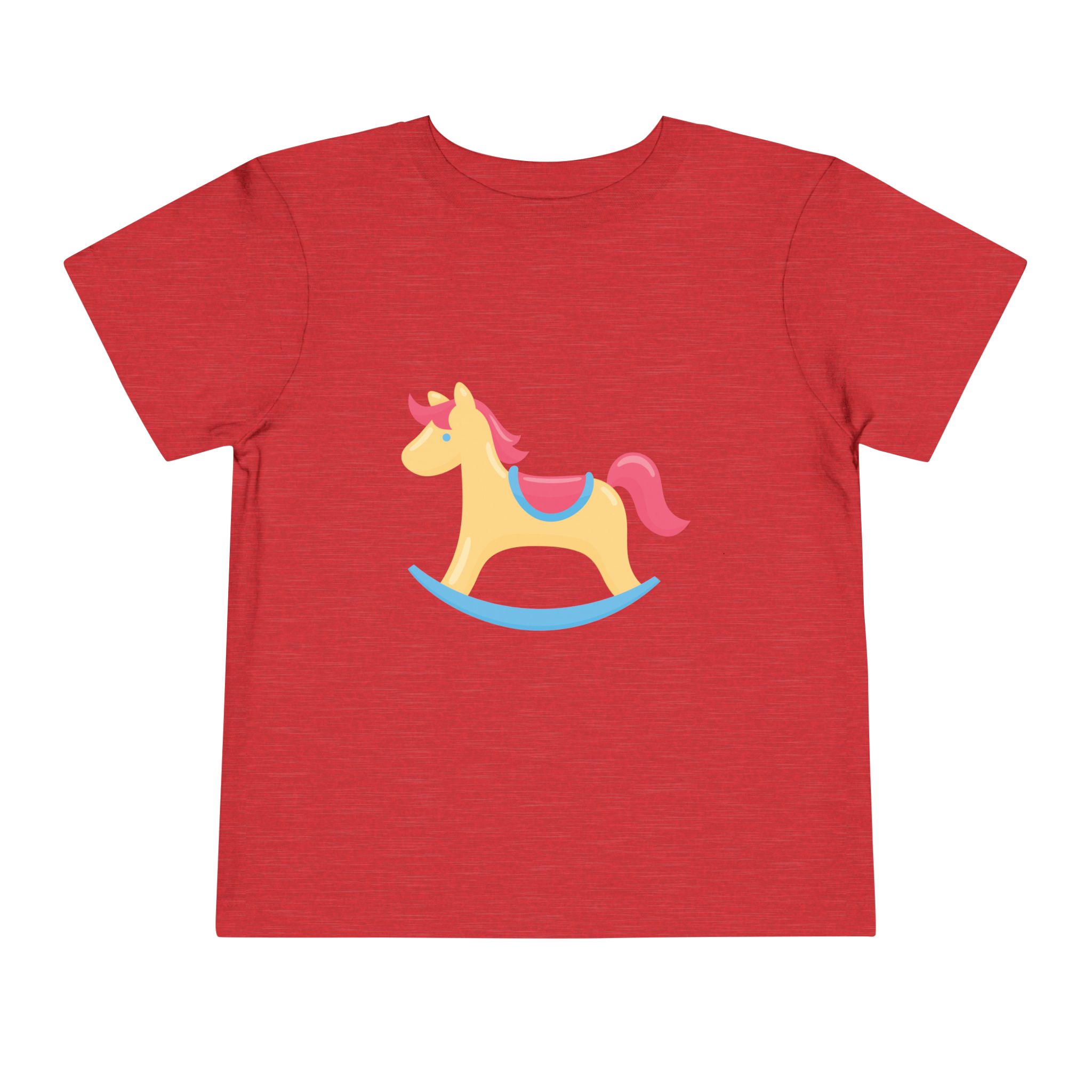 Cute Pastel Rocking Horse Toddler T-Shirt – Adorable Kids Graphic Tee for Babies, Boys & Girls. - Image 25