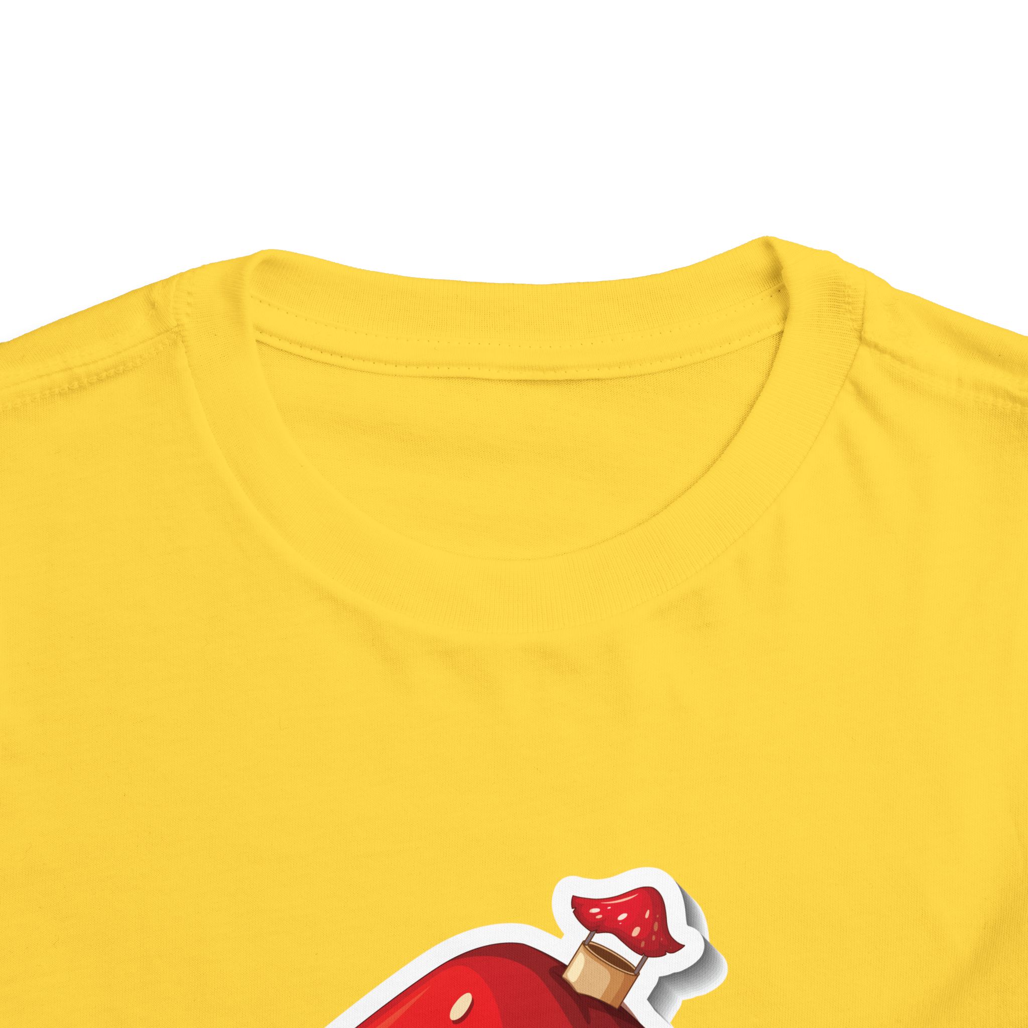 Cute Red Mushroom House Toddler T-Shirt – Adorable Cottage Graphic Tee for Kids, Boys & Girls. - Image 11