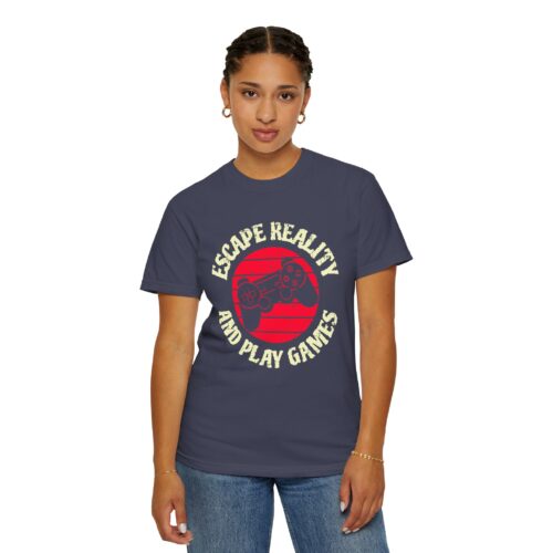 Escape Reality and Play Games T-Shirt – Funny Gamer Graphic Tee for Video Game Lovers, Gamers & Gaming Enthusiasts. - Image 29