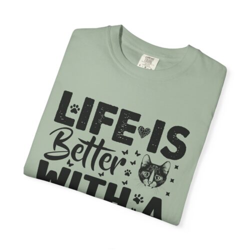 Life Is Better With A Cat lover T-Shirt. - Image 26
