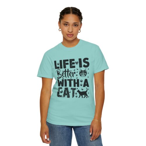 Life Is Better With A Cat lover T-Shirt. - Image 37