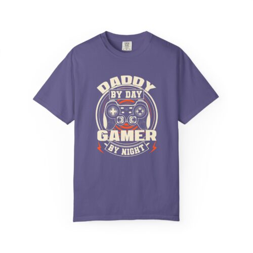 Daddy by Day Gamer by Night T-Shirt – Funny Gaming Dad Graphic Tee for Gamer Dads & Video Game Lovers. - Image 33