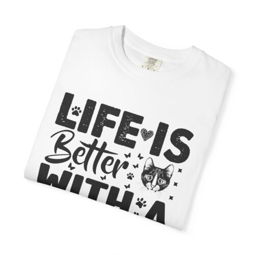 Life Is Better With A Cat lover T-Shirt. - Image 10