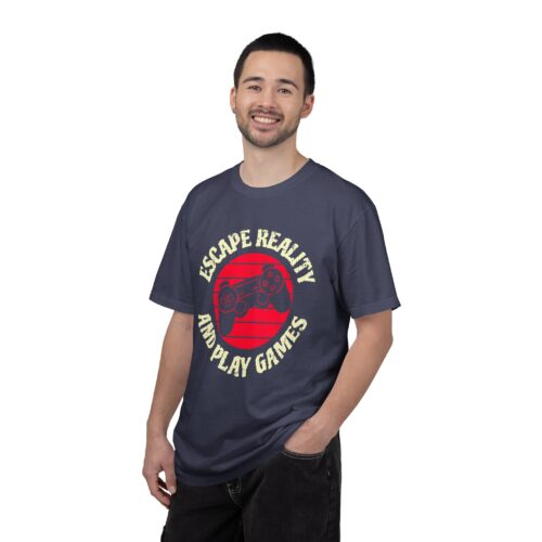 Escape Reality and Play Games T-Shirt – Funny Gamer Graphic Tee for Video Game Lovers, Gamers & Gaming Enthusiasts. - Image 27