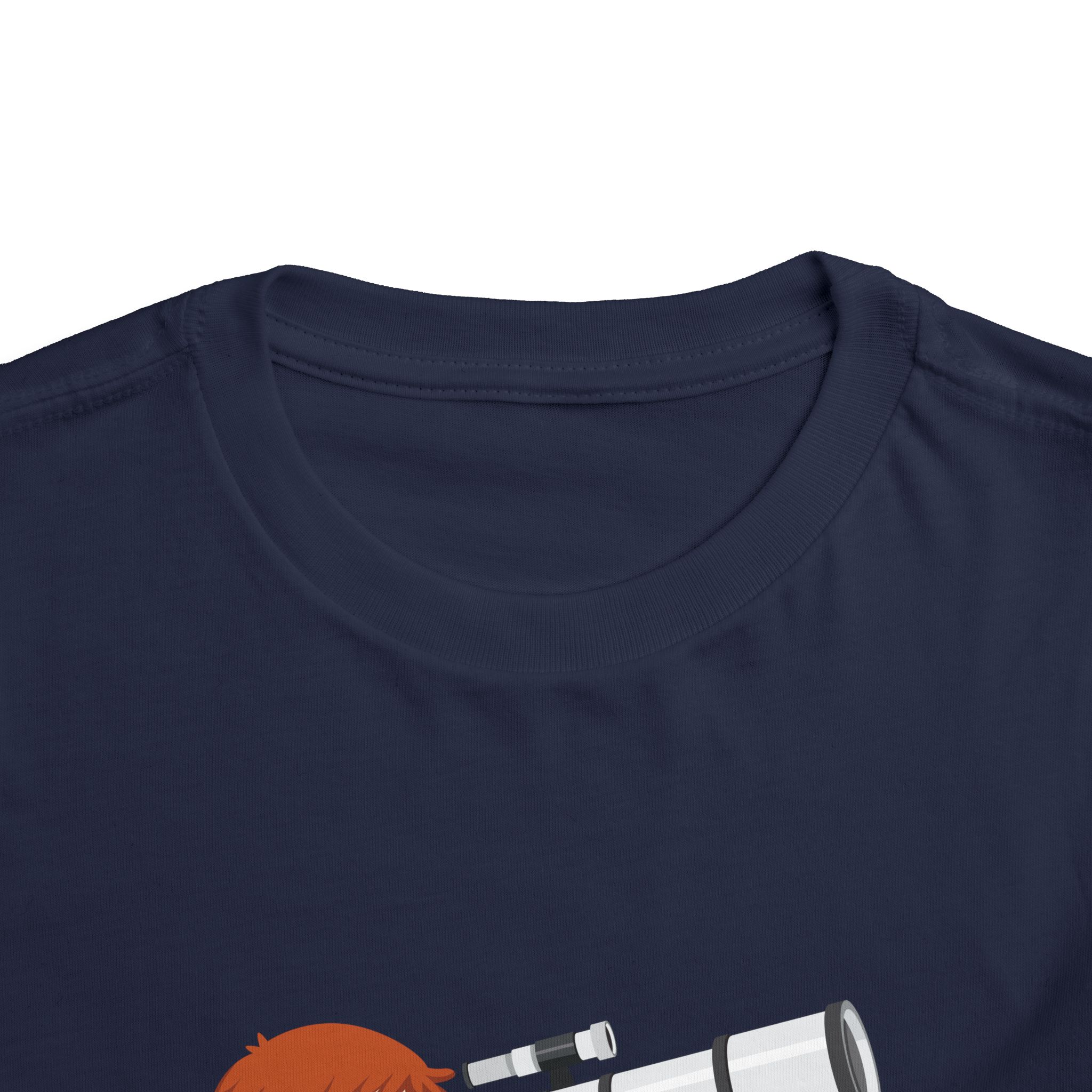 Little Astronomer Telescope Toddler T-Shirt – Cute Space Science Graphic Tee for Kids, Boys & Girls. - Image 23