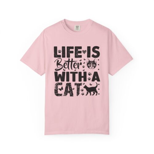 Life Is Better With A Cat lover T-Shirt. - Image 1