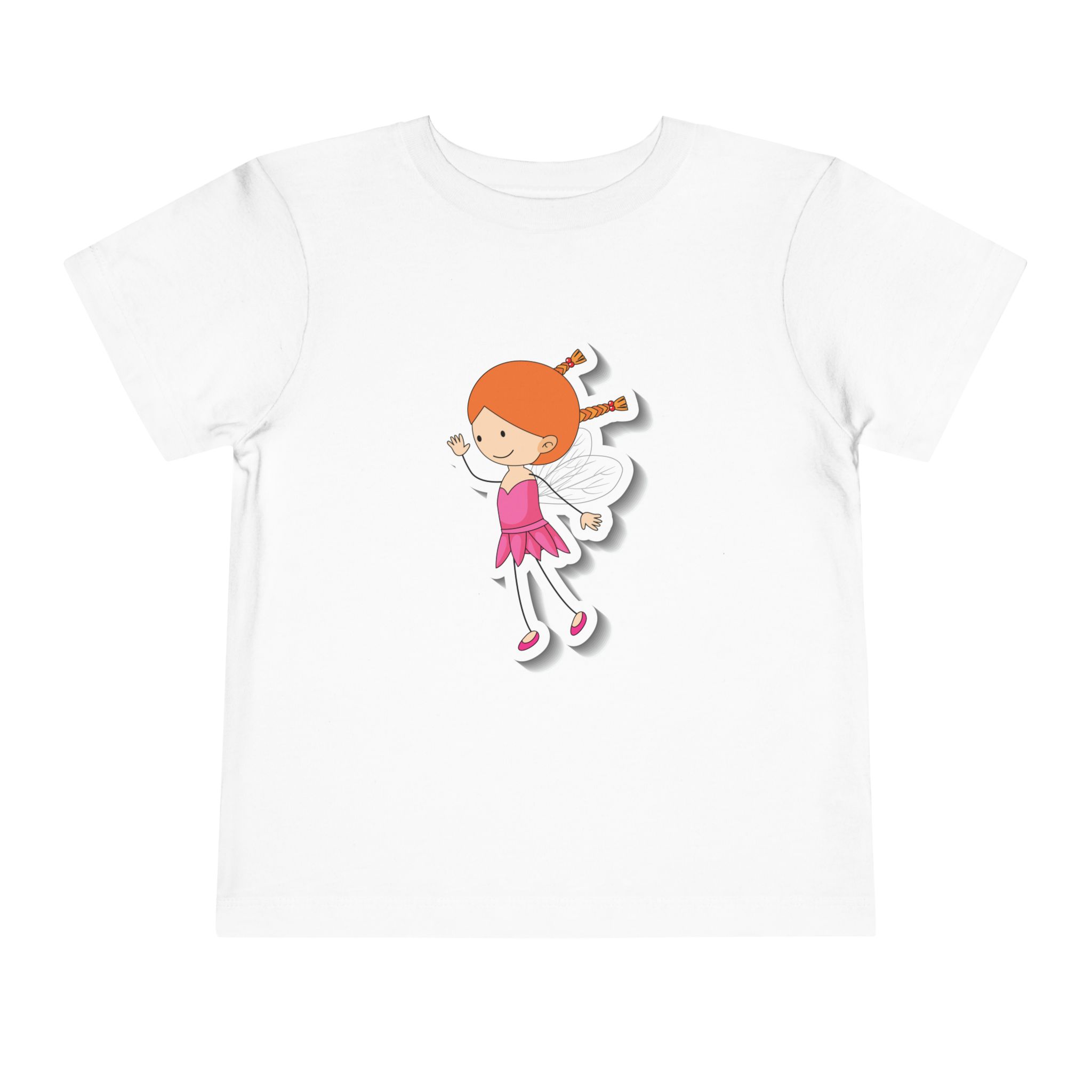 Cute Dancing Fairy Girl Toddler T-Shirt – Adorable Magical Graphic Tee for Kids, Boys & Girls. - Image 5