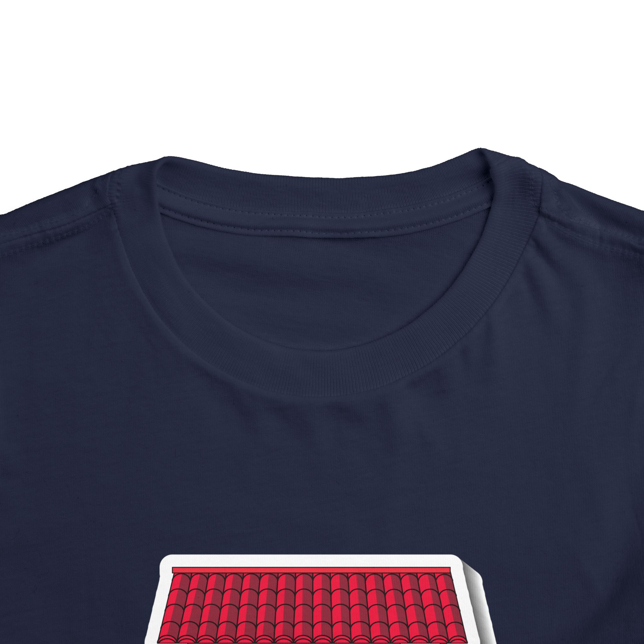 Cute Red Roof House Toddler T-Shirt – Adorable Home Illustration Graphic Tee for Kids, Boys & Girls. - Image 19