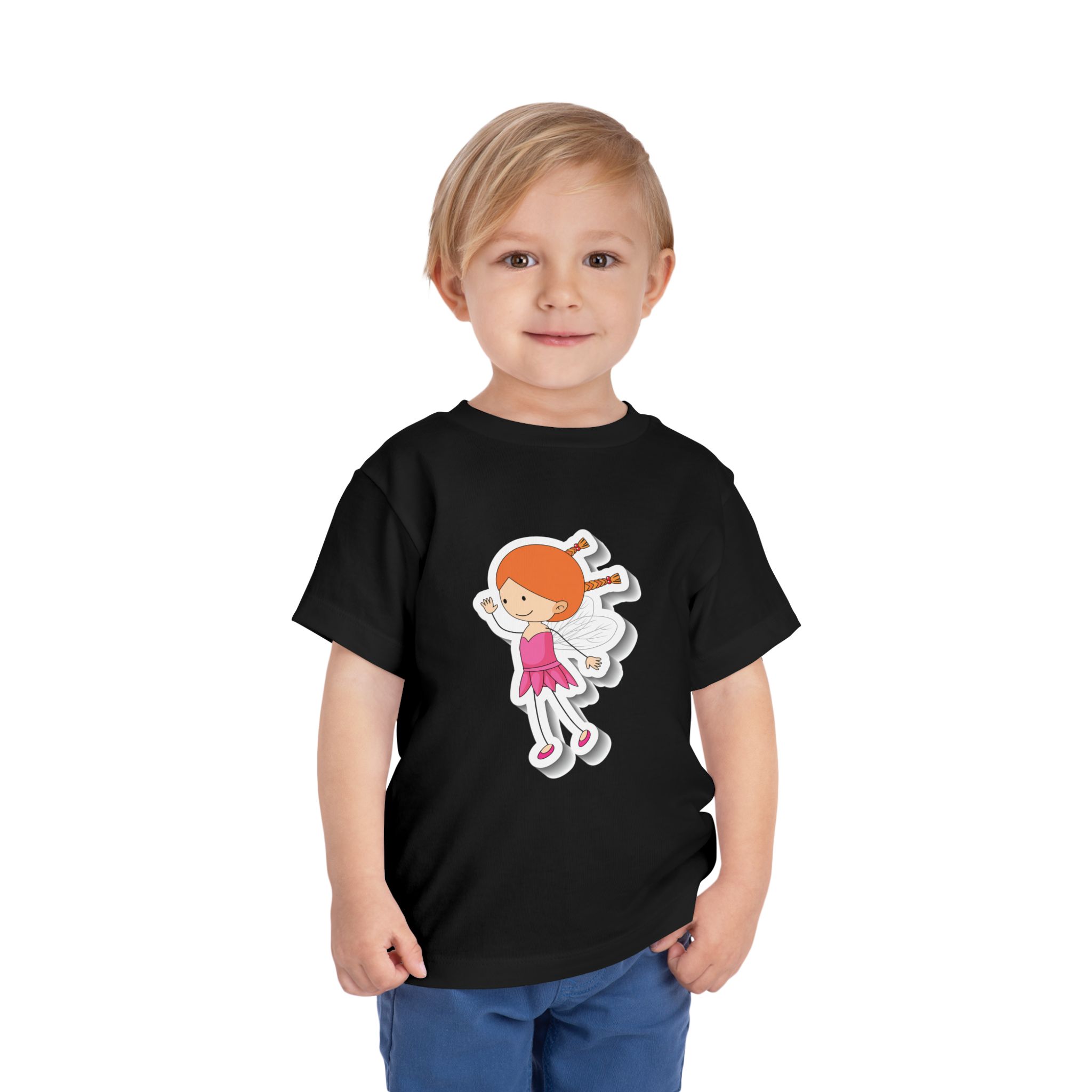 Cute Dancing Fairy Girl Toddler T-Shirt – Adorable Magical Graphic Tee for Kids, Boys & Girls. - Image 10