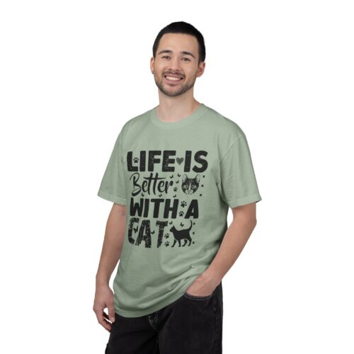 Life Is Better With A Cat lover T-Shirt. - Image 27