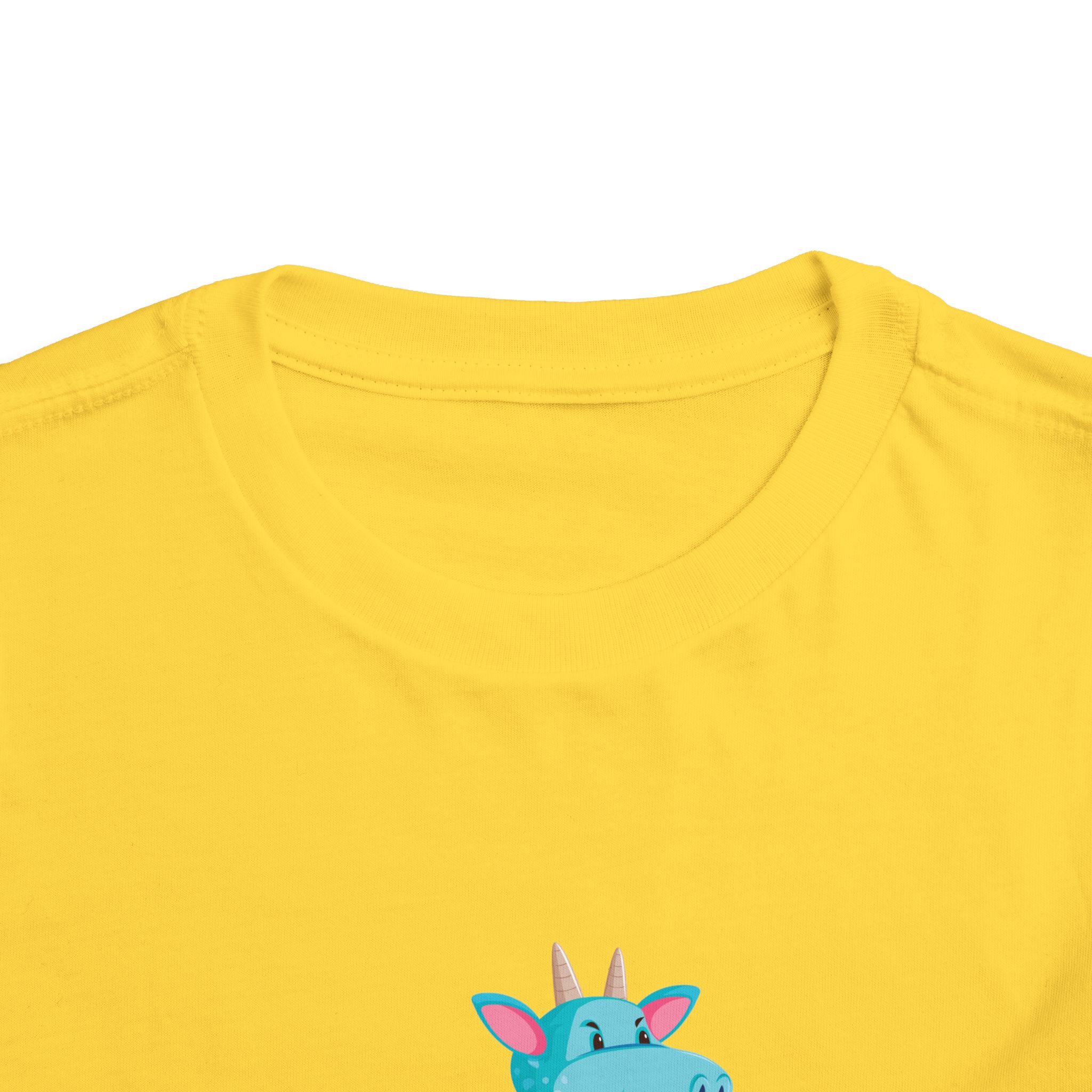 Cute Blue Walking Dragon Toddler T-Shirt – Adorable Dragon Cartoon Graphic Tee for Kids, Boys & Girls. - Image 15