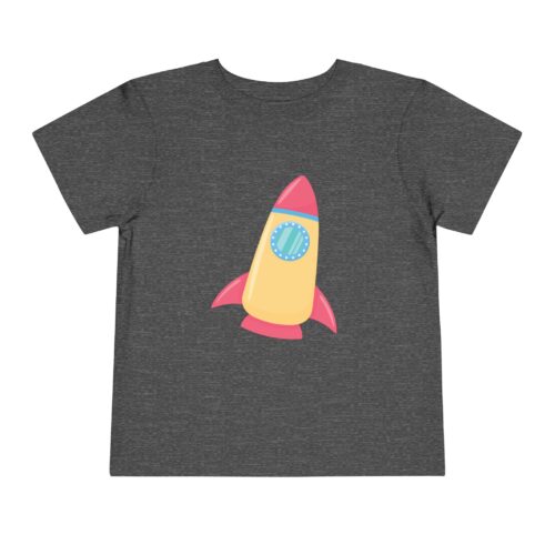 Cute Colorful Space Rocket Toddler T-Shirt – Fun Space Adventure Graphic Tee for Kids, Boys & Girls. - Image 17