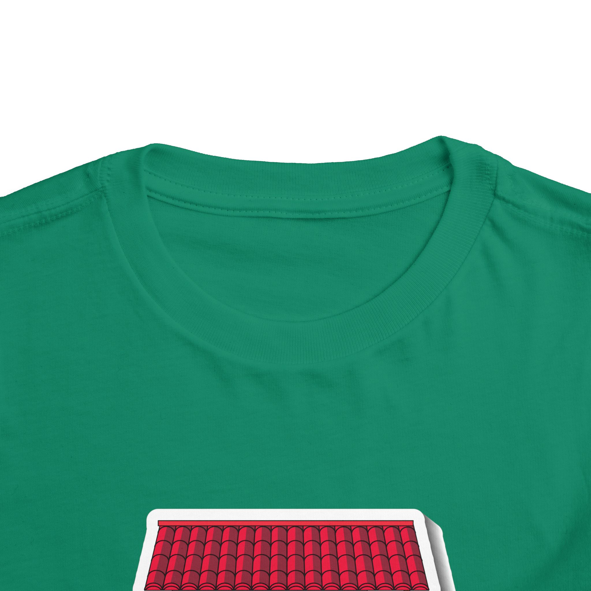 Cute Red Roof House Toddler T-Shirt – Adorable Home Illustration Graphic Tee for Kids, Boys & Girls. - Image 15