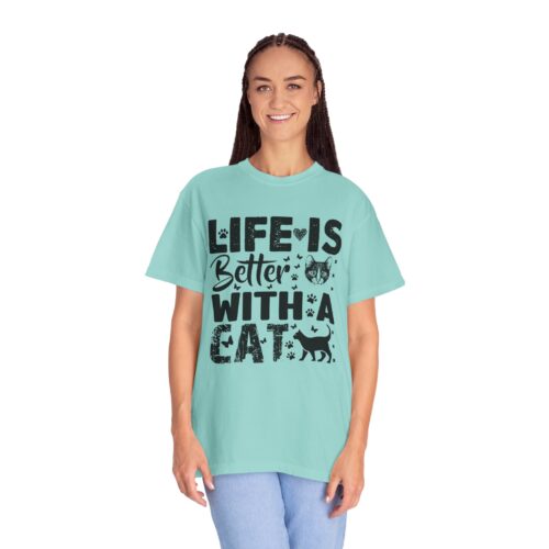 Life Is Better With A Cat lover T-Shirt. - Image 36