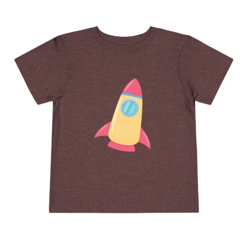 Cute Colorful Space Rocket Toddler T-Shirt – Fun Space Adventure Graphic Tee for Kids, Boys & Girls. - Image 25