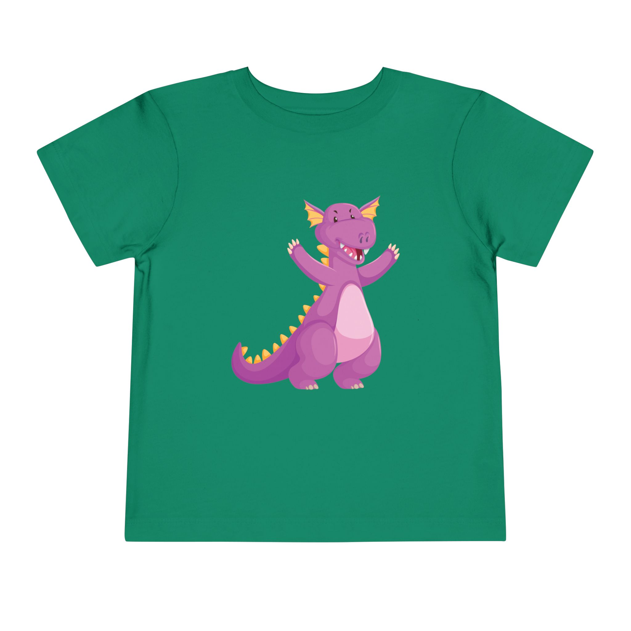 Cute Purple Dragon Toddler T-Shirt – Playful Dino Costume Graphic Tee for Kids, Boys & Girls. - Image 17