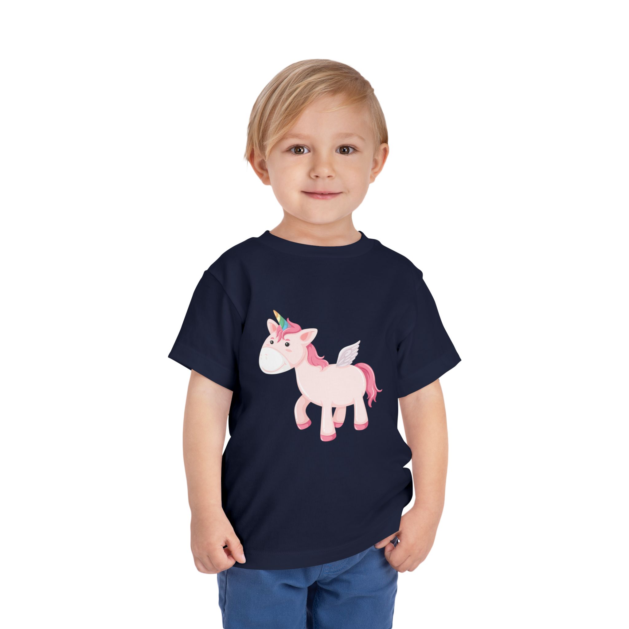 Cute Pink Pegasus Unicorn Toddler T-Shirt – Adorable Fantasy Graphic Tee for Kids, Boys & Girls. - Image 18