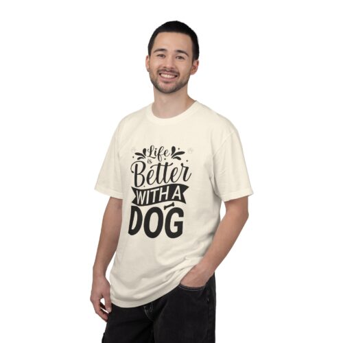 Life Is Better with a Dog T-Shirt – Cute Dog Lover Tee for Pet Owners & Dog Parents. - Image 11