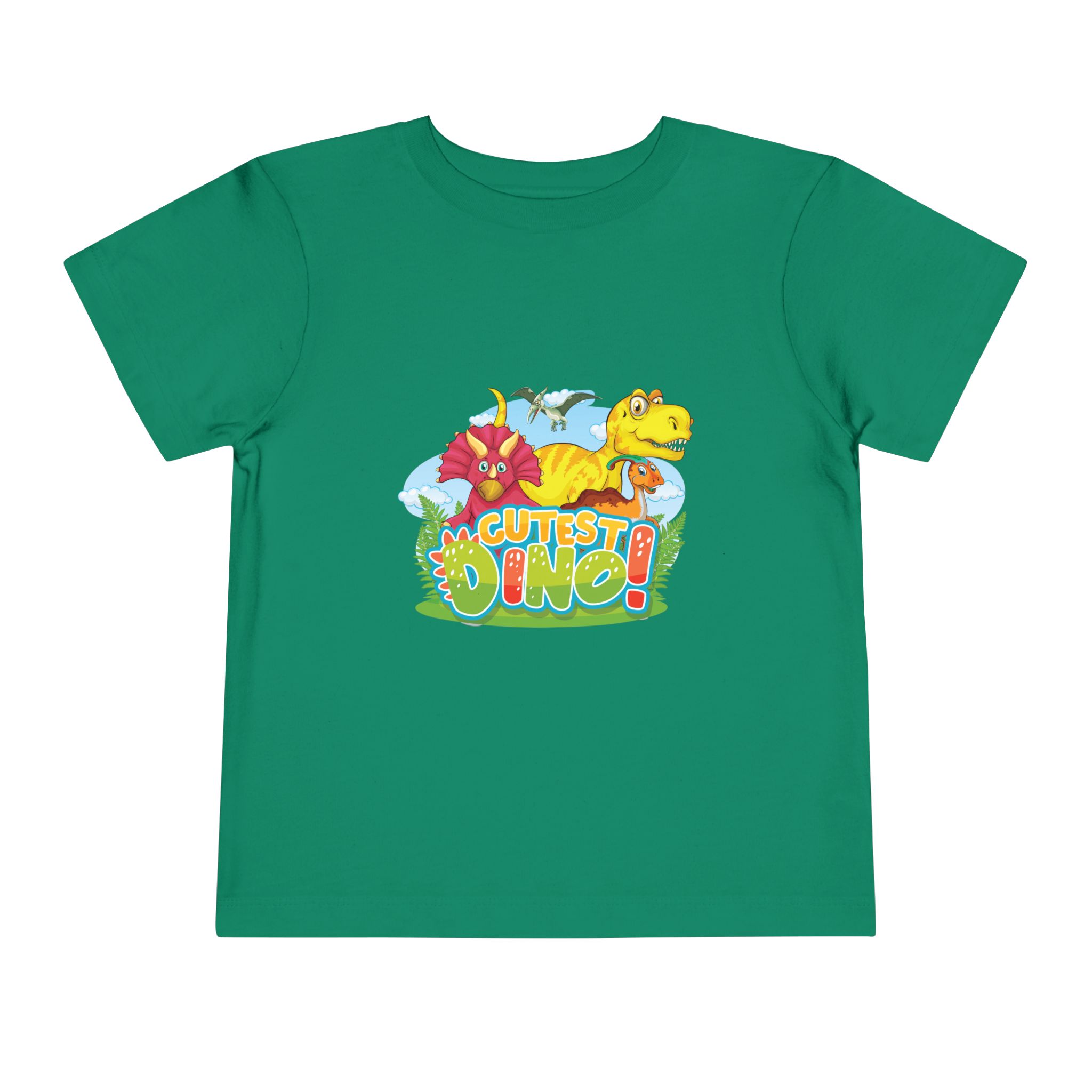Cutest Dino Toddler T-Shirt – Colorful Dinosaur Graphic Tee for Kids, Boys & Girls. - Image 17