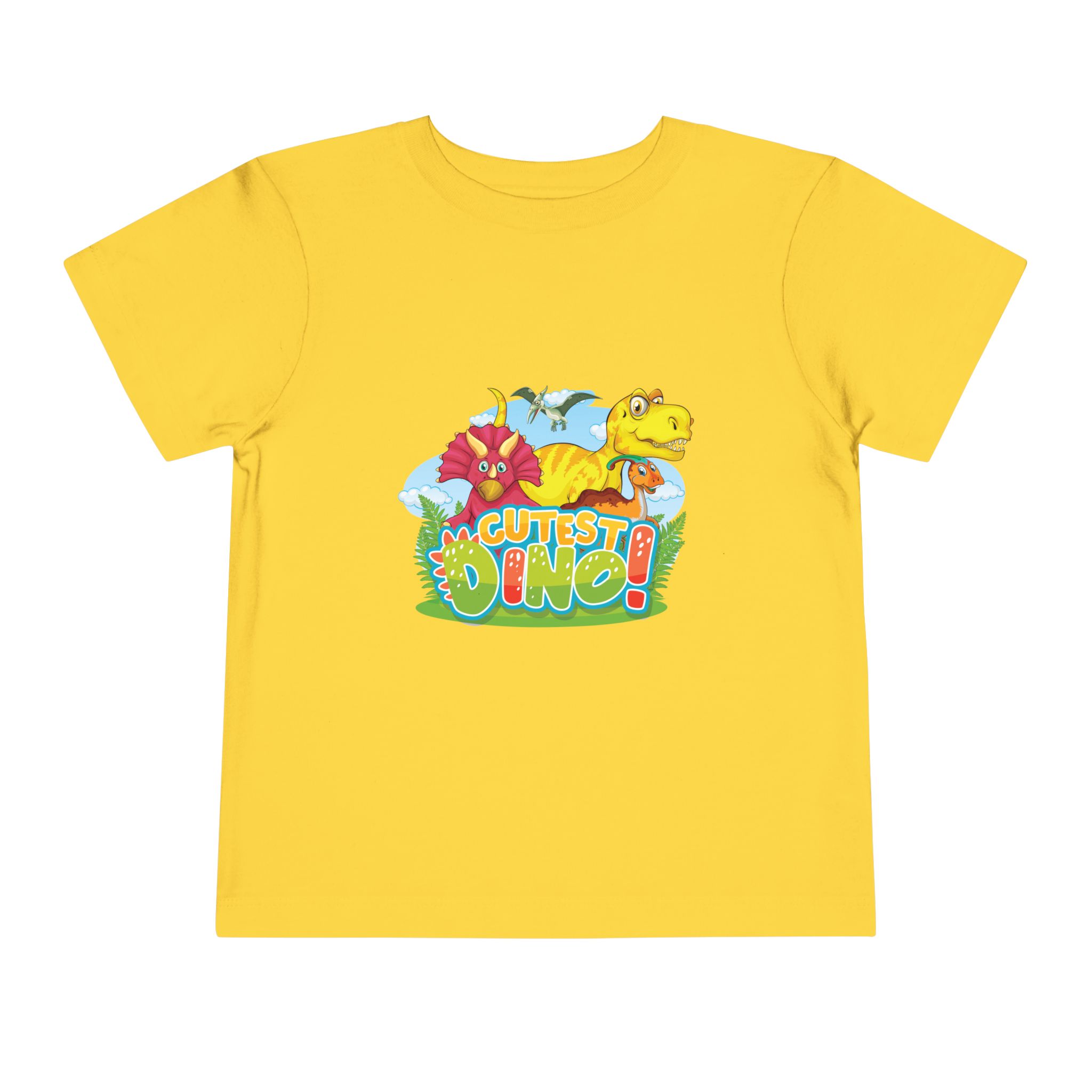 Cutest Dino Toddler T-Shirt – Colorful Dinosaur Graphic Tee for Kids, Boys & Girls. - Image 13