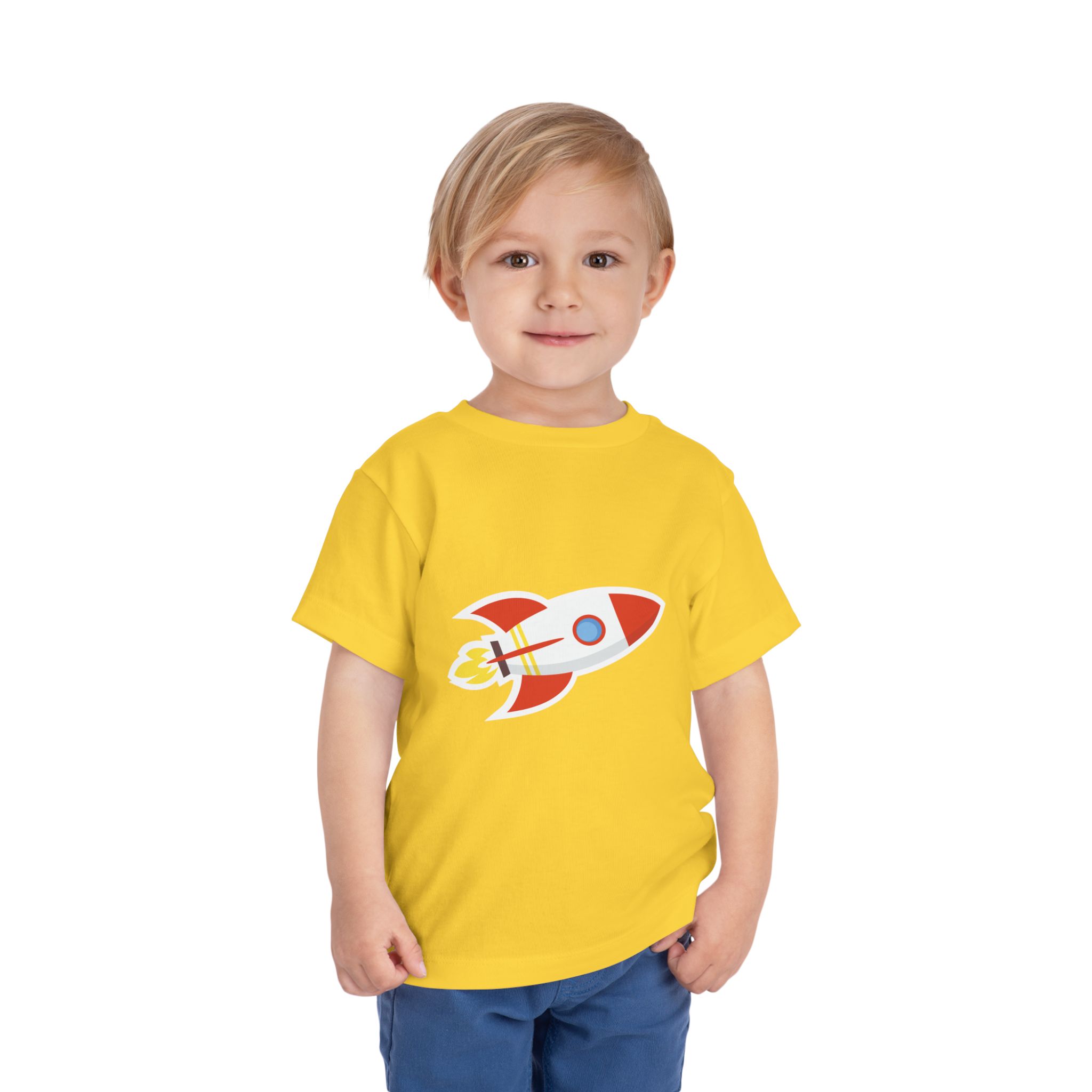 Cute Space Rocket Toddler T-Shirt – Fun Space Adventure Graphic Tee for Kids, Boys & Girls. - Image 14