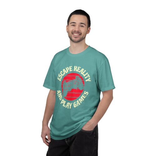 Escape Reality and Play Games T-Shirt – Funny Gamer Graphic Tee for Video Game Lovers, Gamers & Gaming Enthusiasts. - Image 19