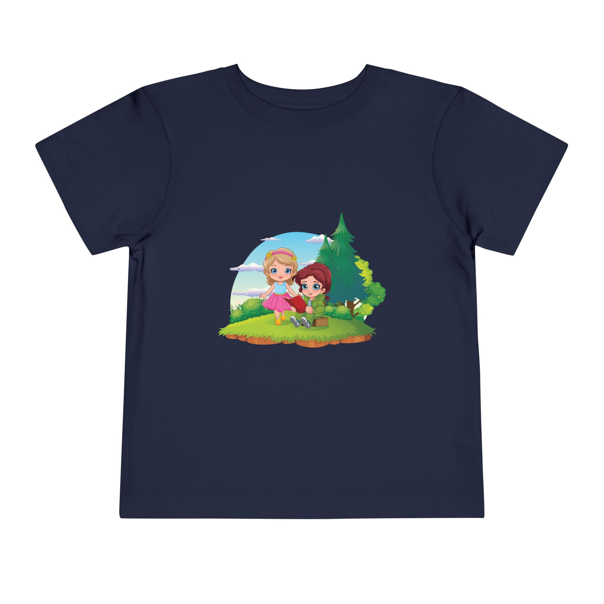 Princess Adventure Toddler T-Shirt – Cute Forest Friends Graphic Tee for Kids, Boys & Girls. - Image 17