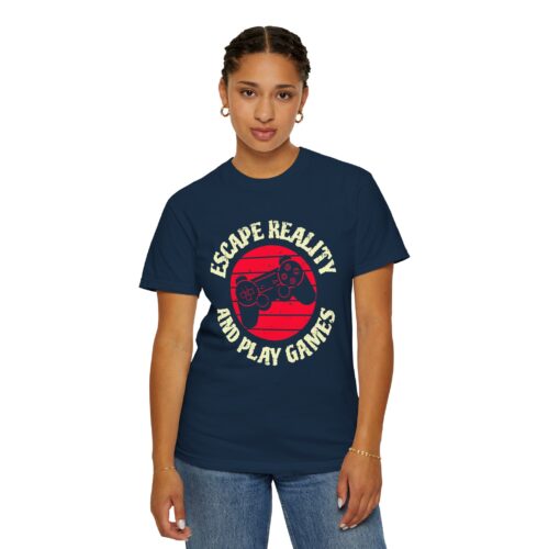 Escape Reality and Play Games T-Shirt – Funny Gamer Graphic Tee for Video Game Lovers, Gamers & Gaming Enthusiasts. - Image 37